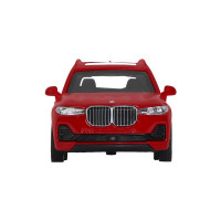 Машина "АВТОПАНОРАМА" BMW X7, 1/44, красный металлик, откр. двери, в/к 17,5*12,5*6,5 см