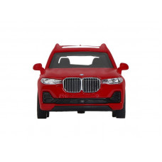 Машина "АВТОПАНОРАМА" BMW X7, 1/44, красный металлик, откр. двери, в/к 17,5*12,5*6,5 см