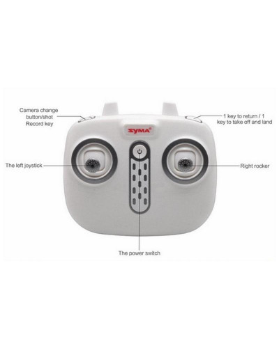 Р/У квадрокоптер Syma W1 brushless с FPV трансляцией Wi-Fi, барометр, GPS, 6-AXIS, 2.4G RTF