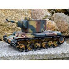 P/У танк Torro KV-2 1/16  2.4G, зеленый, ИК-пушка