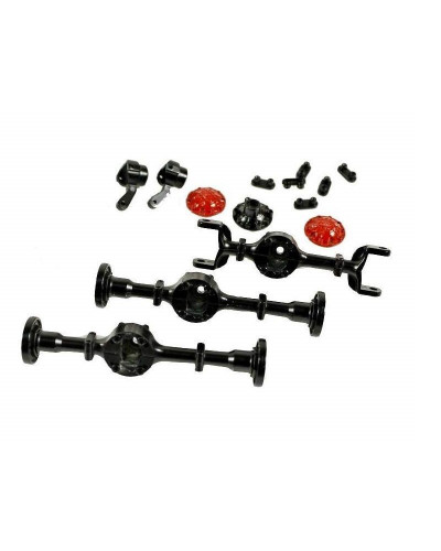 Корпуса мостов WPL 6x6, металл для моделей B-16, B-36