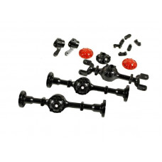 Корпуса мостов WPL 6x6, металл для моделей B-16, B-36