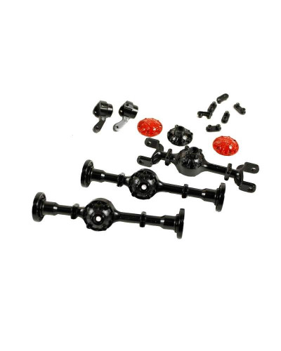 Корпуса мостов WPL 6x6, металл для моделей B-16, B-36