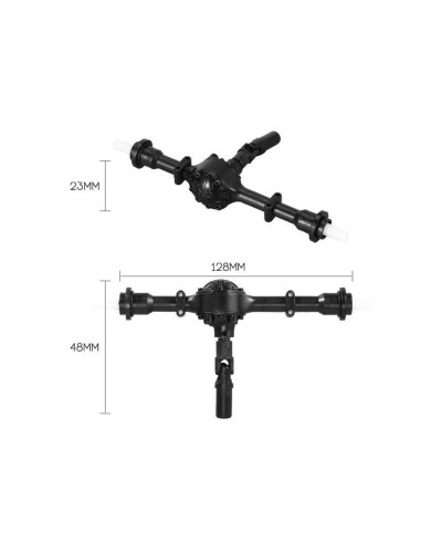 Задний мост MN MODEL для моделей MN-35, MN-66, MN-77