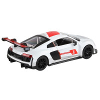 Машина "АВТОПАНОРАМА" AUDI R8, белый перламутр, 1/32, свет, звук, инерция, в/к 17,5*13,5*9 см