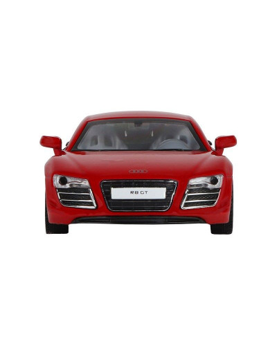 Машина "АВТОПАНОРАМА" Audi R8 GT, красный, 1/32, свет, звук, инерция, в/к 17,5*13,5*9 см