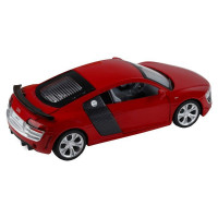 Машина "АВТОПАНОРАМА" Audi R8 GT, красный, 1/32, свет, звук, инерция, в/к 17,5*13,5*9 см