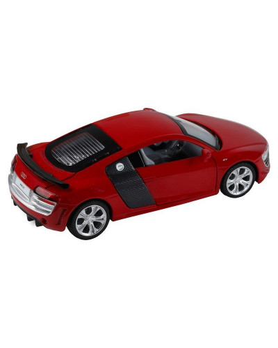 Машина "АВТОПАНОРАМА" Audi R8 GT, красный, 1/32, свет, звук, инерция, в/к 17,5*13,5*9 см