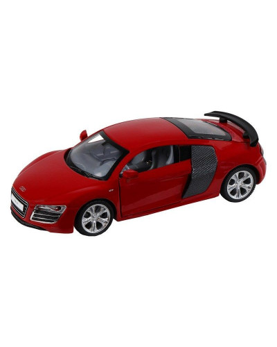 Машина "АВТОПАНОРАМА" Audi R8 GT, красный, 1/32, свет, звук, инерция, в/к 17,5*13,5*9 см