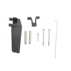 Набор запасных частей для катера Feilun FT009 (хвостовой руль, кронштейн, крепеж, тяга)