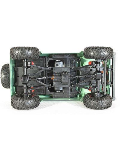 Радиоуправляемая машина MN MODEL английский внедорожник Defender (зеленый) 4WD 2.4G 1/12 RTR