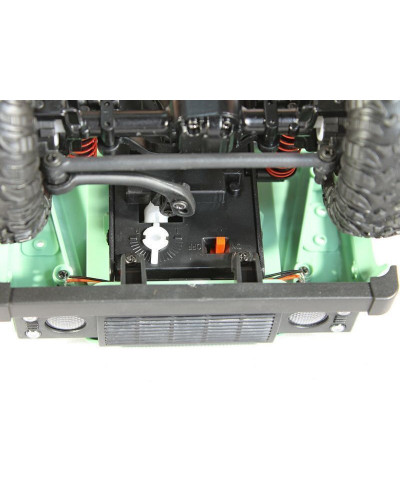 Радиоуправляемая машина MN MODEL английский внедорожник Defender (зеленый) 4WD 2.4G 1/12 RTR