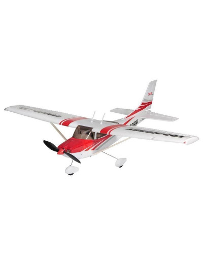 Радиоуправляемый самолет Top RC Cessna 182 400 class красная 965мм KIT