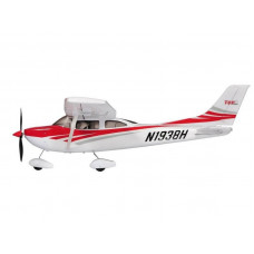 Радиоуправляемый самолет Top RC Cessna 182 400 class красная 965мм KIT