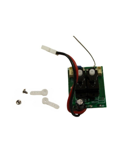 Приемник EAR411 4ch для самолета Volantex RC Trainstar Mini (гироскоп, серво)