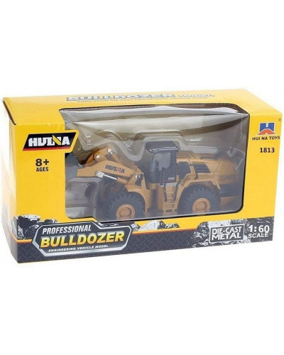 Металлический фронтальный погрузчик HUI NA TOYS 1/60