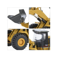 Металлический фронтальный погрузчик HUI NA TOYS 1/60