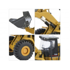 Металлический фронтальный погрузчик HUI NA TOYS 1/60