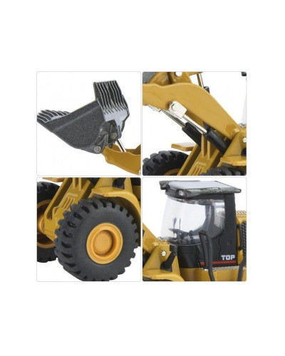 Металлический фронтальный погрузчик HUI NA TOYS 1/60