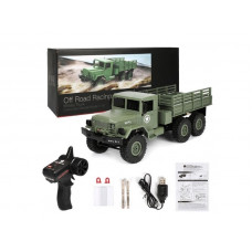 Радиоуправляемая машина WPL военный грузовик (зеленый) 6WD 2.4G 1/16 RTR