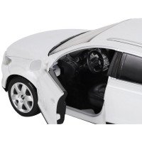 Машина "АВТОПАНОРАМА" Audi Q7, белый, 1/24, свет, звук, в/к 24,5*12,5*10,5 см