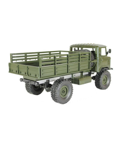 Радиоуправляемая машина MN MODEL ГАЗ-66 грузовая (зеленая) 4WD 2.4G 1/16 RTR