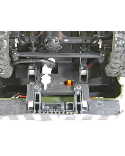 Радиоуправляемая машина MN MODEL ГАЗ-66 грузовая (зеленая) 4WD 2.4G 1/16 RTR