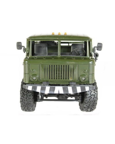 Радиоуправляемая машина MN MODEL ГАЗ-66 грузовая (зеленая) 4WD 2.4G 1/16 RTR