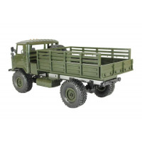Радиоуправляемая машина MN MODEL ГАЗ-66 грузовая (зеленая) 4WD 2.4G 1/16 RTR