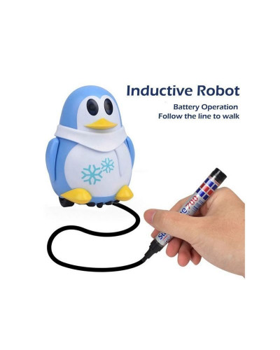 Робот-пингвин HappyCow 777-630, сенсор, движется по линии