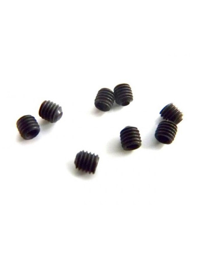 Винт регулировочный M3x3 под шестигранник, 8шт.
