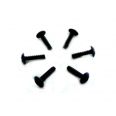 Винты с круглой головкой M3х12 под крестовую отвертку, 6шт.