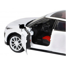 Машина "АВТОПАНОРАМА" Range Rover Evoque, белый, 1/32, свет, звук, инерция, в/к 17,5*13,5*9 см