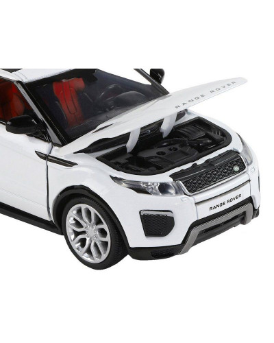 Машина "АВТОПАНОРАМА" Range Rover Evoque, белый, 1/32, свет, звук, инерция, в/к 17,5*13,5*9 см