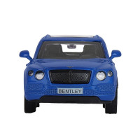 Машина "АВТОПАНОРАМА" BENTLEY BENTAYGA, синий, 1/45, инерция, в/к 17,5*12,5*6,5 см
