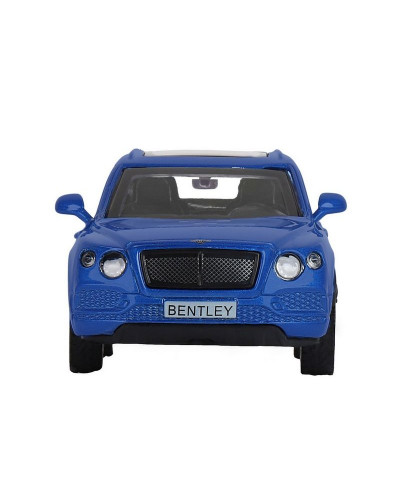Машина "АВТОПАНОРАМА" BENTLEY BENTAYGA, синий, 1/45, инерция, в/к 17,5*12,5*6,5 см