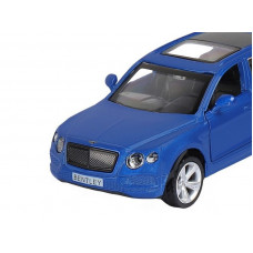 Машина "АВТОПАНОРАМА" BENTLEY BENTAYGA, синий, 1/45, инерция, в/к 17,5*12,5*6,5 см