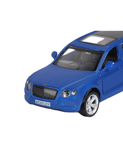 Машина "АВТОПАНОРАМА" BENTLEY BENTAYGA, синий, 1/45, инерция, в/к 17,5*12,5*6,5 см