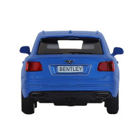 Машина "АВТОПАНОРАМА" BENTLEY BENTAYGA, синий, 1/45, инерция, в/к 17,5*12,5*6,5 см