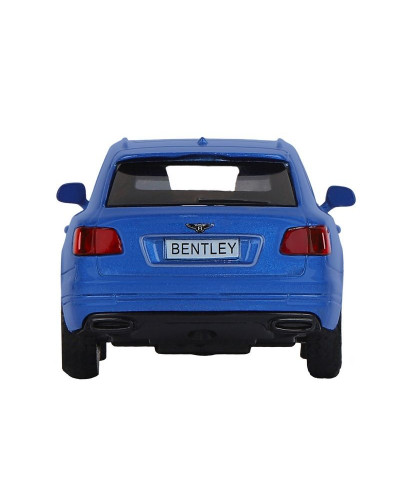 Машина "АВТОПАНОРАМА" BENTLEY BENTAYGA, синий, 1/45, инерция, в/к 17,5*12,5*6,5 см