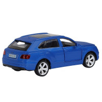 Машина "АВТОПАНОРАМА" BENTLEY BENTAYGA, синий, 1/45, инерция, в/к 17,5*12,5*6,5 см