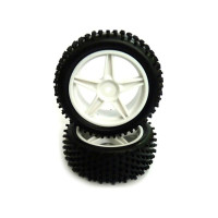 Комплект передних колес для багги белые (06008W+06009) 2шт.