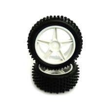 Комплект передних колес для багги белые (06008W+06009) 2шт.