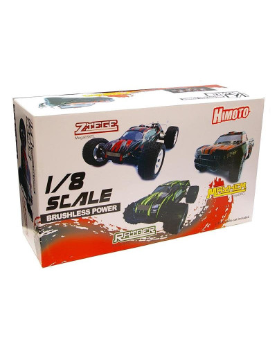Радиоуправляемая трагги Himoto Ziege Brushless 4WD 2.4G 1/8 RTR