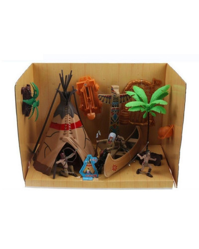 Игровой набор KEYLY TOYS 0805-1 "Индейское племя"
