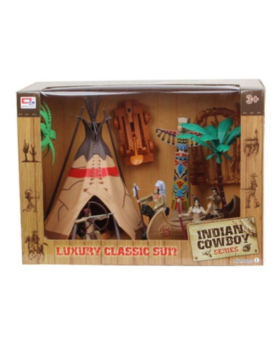 Игровой набор KEYLY TOYS 0805-1 "Индейское племя"