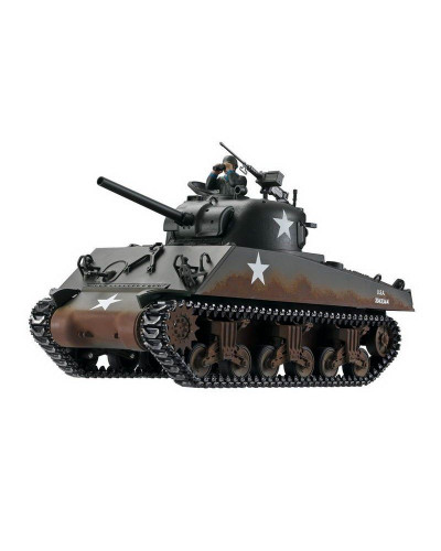 Р/У танк Torro Sherman M4A3, 1/16  2.4G, ВВ-пушка, деревянная коробка