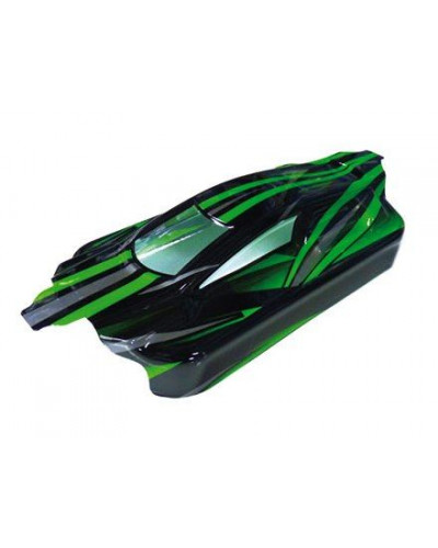 Кузов багги зеленого цвета для моделей Himoto E10XB, 10XBL
