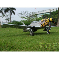 Радиоуправляемый самолет Top RC P-51D Pro желтый 750мм flight controller PNP