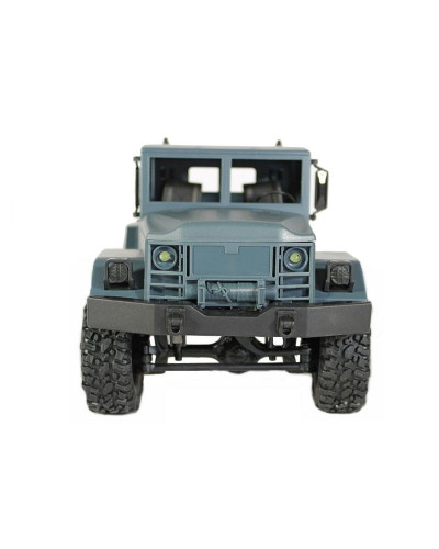 Радиоуправляемая машина MN MODEL военный грузовик (серый) 4WD 2.4G 1/16 RTR